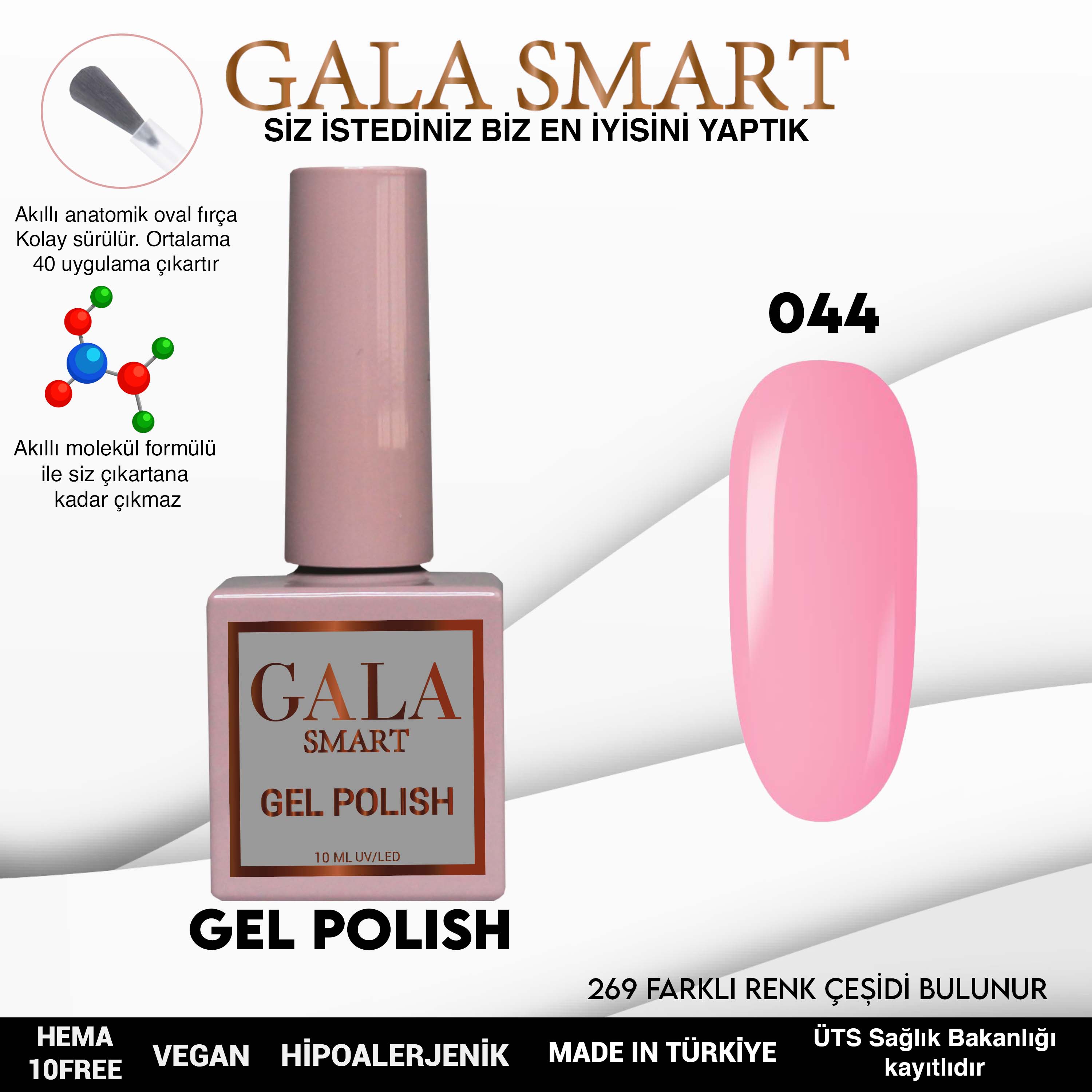 GALA SMART KLASİK SERİ KALICI OJE