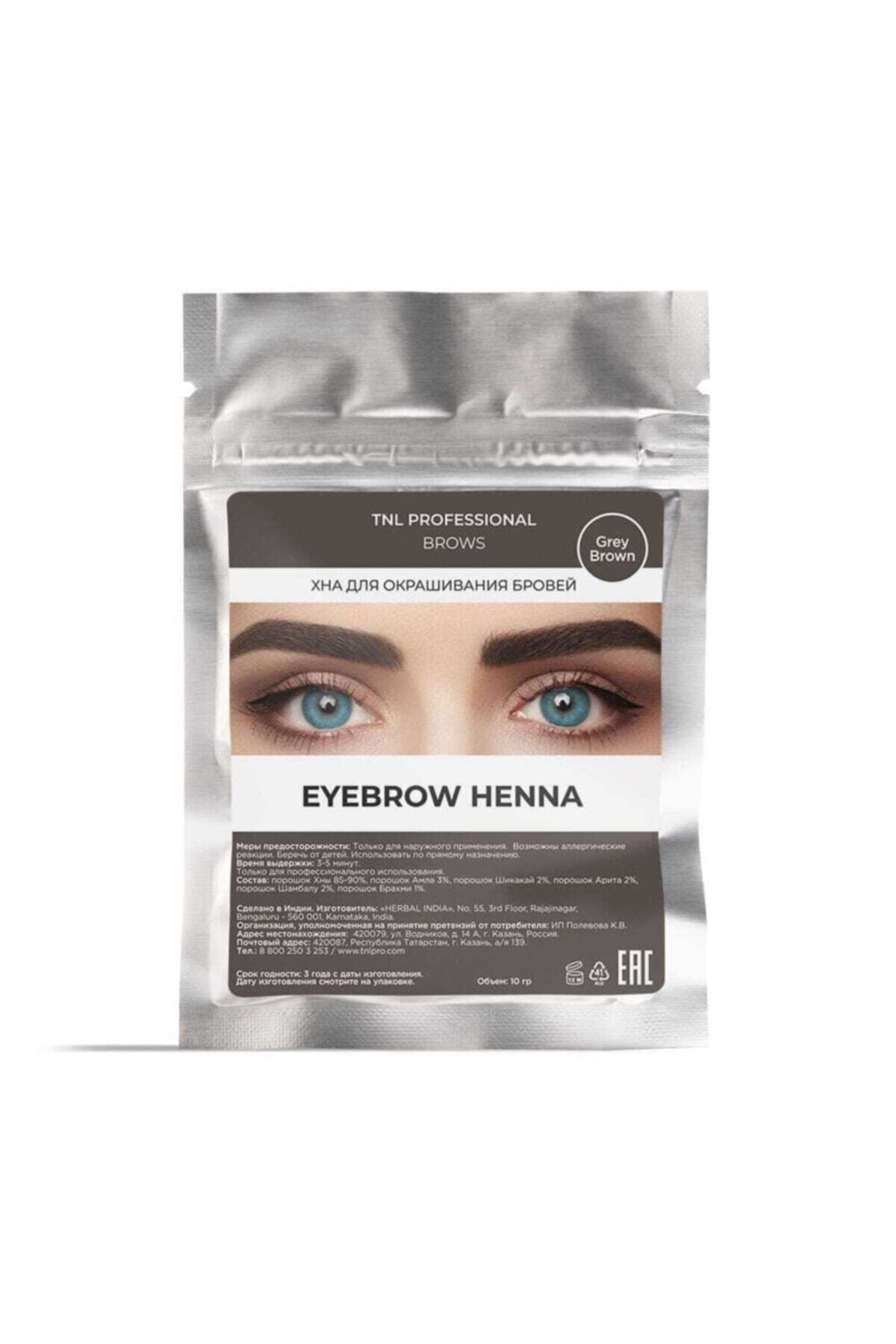 Henna Kaş Boyası Gri Kahverengi 10 Gr