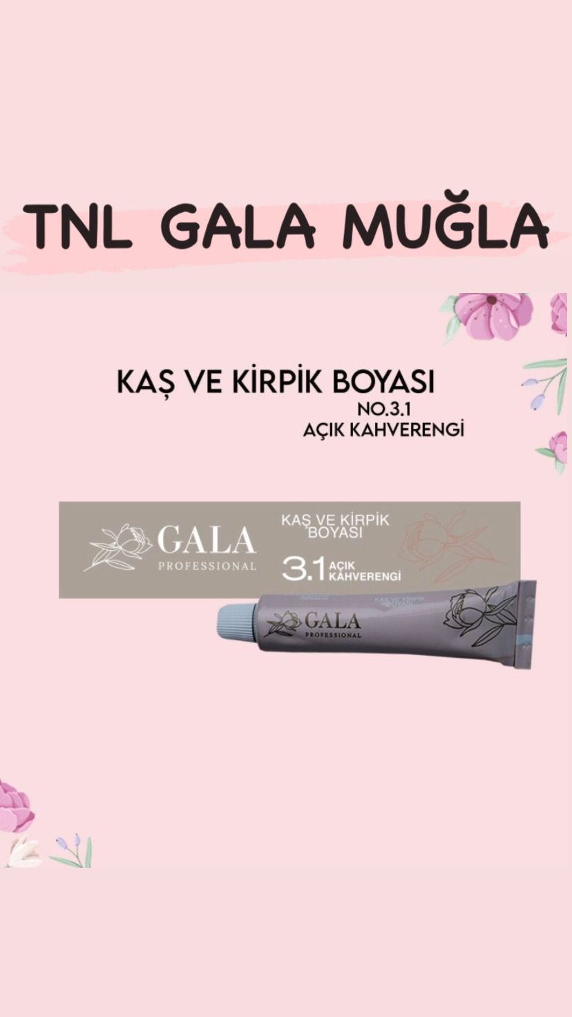 GALA KAŞ KİRPİK BOYASI 15 ML NO:3.1