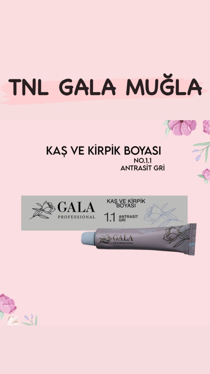 GALA KAŞ KİRPİK BOYASI 15 ML NO:1.1