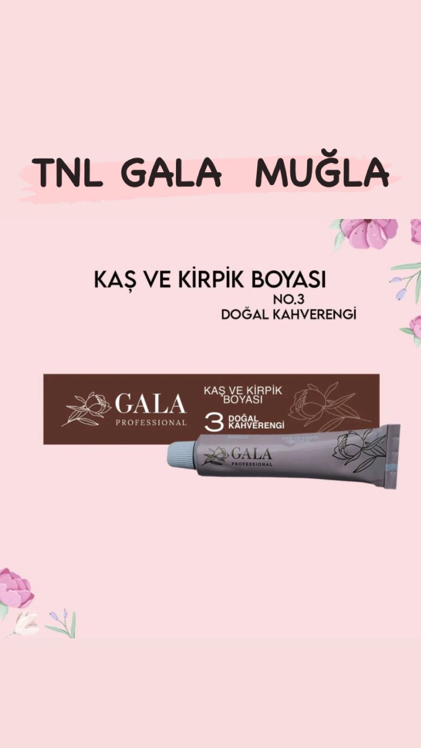 GALA KAŞ KİRPİK BOYASI 15 ML NO:3