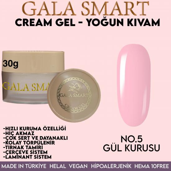 Gala Smart Pro Cream Jel 30 Gr. No: 05  Gül Kurusu