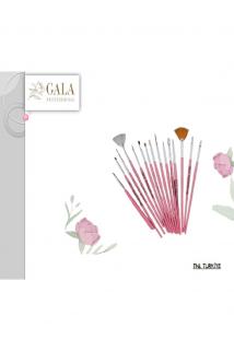Gala Nail Art 15 Li Fırça Set