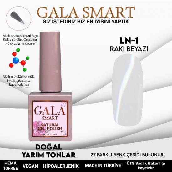 GALA SMART NATURAL SERİ COLOR BASE İLE TANIŞIN. TIRNAKLARINIZDA DOĞAL BİR GÖRÜNTÜ ELDE ETMEK ARTIK ÇOK DAHA KOLAY.