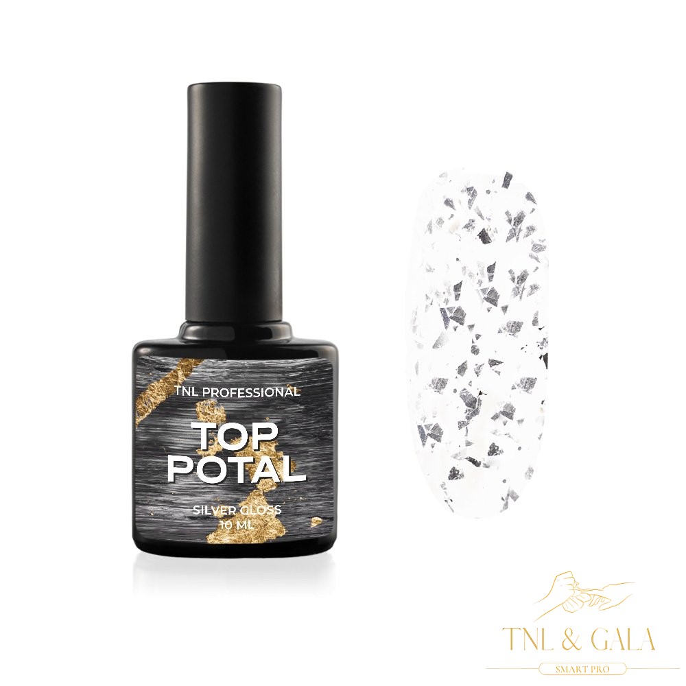 Kalıcı Oje Top Potal Silver Gloss 10 Ml